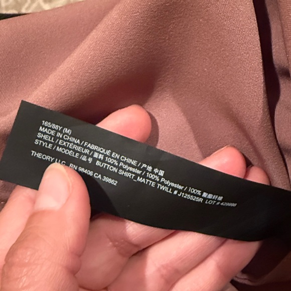 Theory Button Shirt - Picture 5 of 5